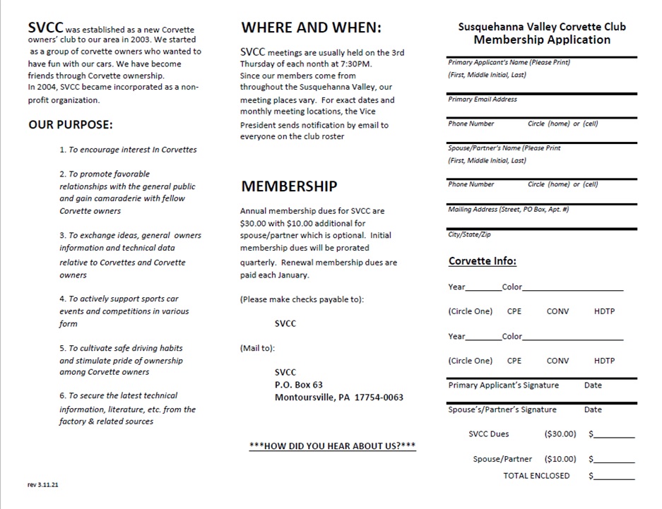 Membership Application